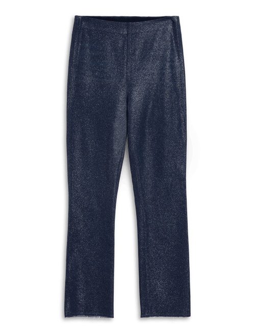 DERRY ILLUSION Rinse with Silver Glitter Wax, Italian Waxed Denim, view 6