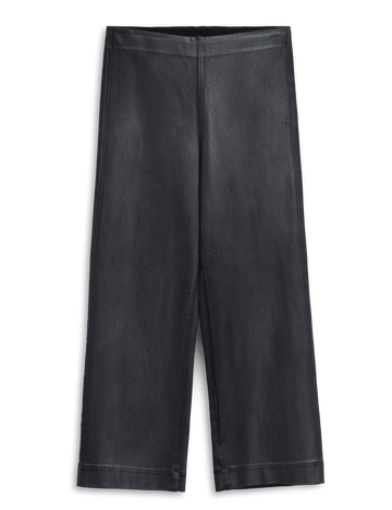 WESTPORT ILLUSION Black Wax, Italian Waxed Denim