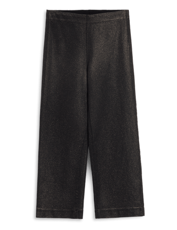 WESTPORT ILLUSION Black with Gold Glitter Wax, Italian Waxed Denim