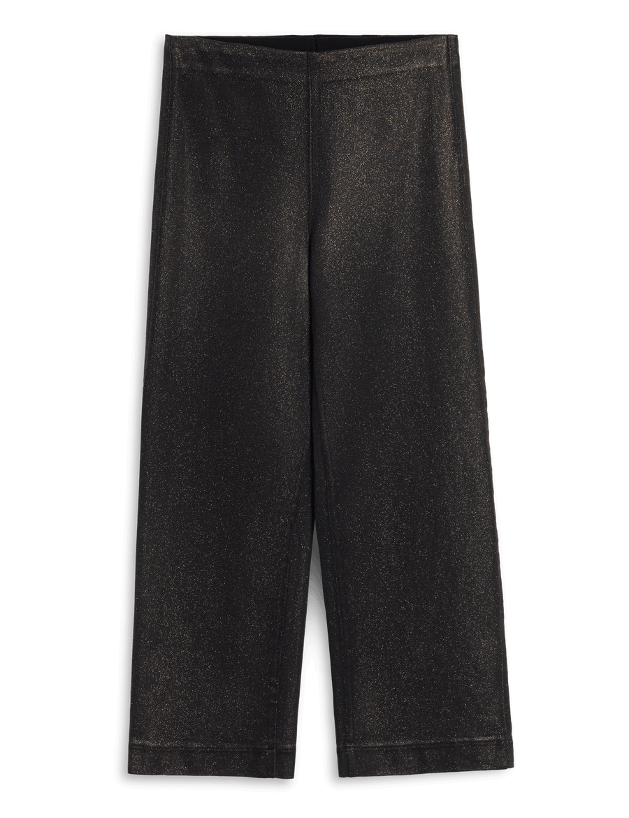 WESTPORT ILLUSION Black with Gold Glitter Wax, Italian Waxed Denim