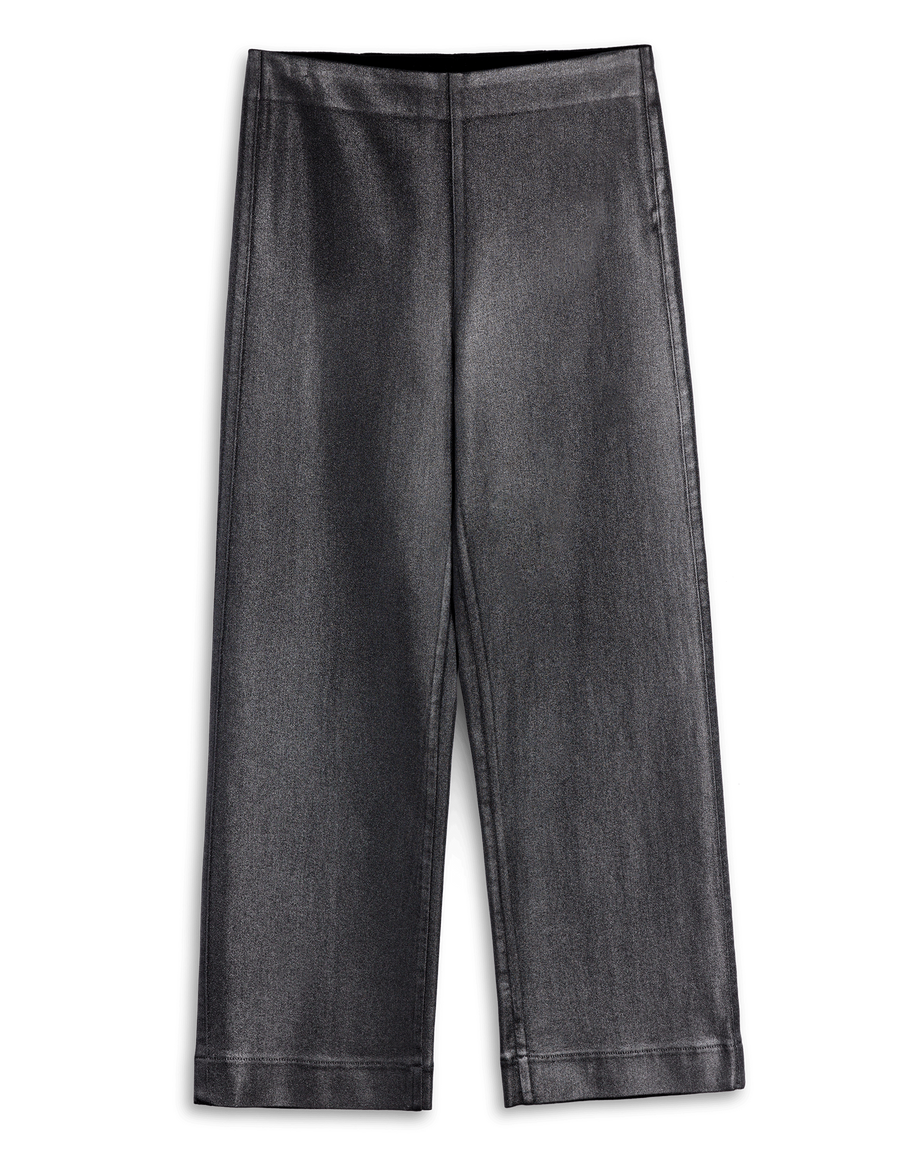 WESTPORT ILLUSION Platinum Glitter Wax, Italian Waxed Denim