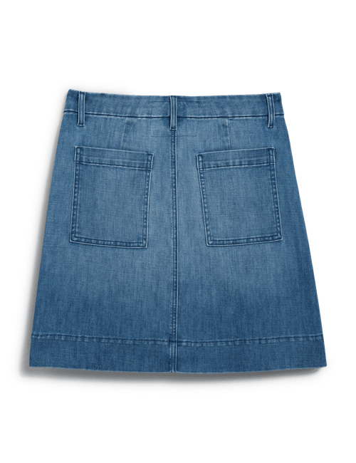 JAMESON SKIRT 1968 Wash, Italian Dream™ Light Denim, view 6