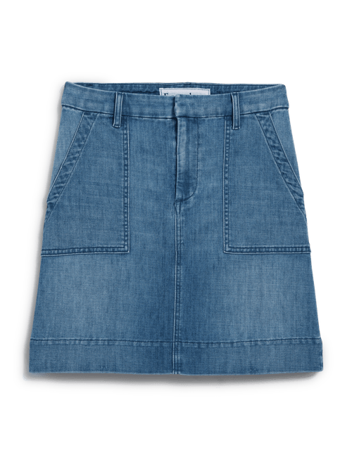 JAMESON SKIRT 1968 Wash, Italian Dream™ Light Denim, view 5