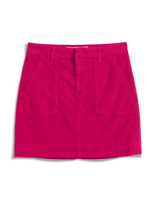 Pink skirt on a transparent background, view 4