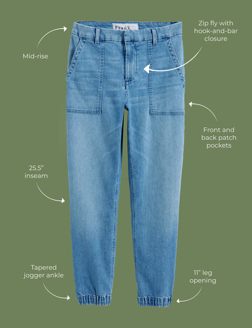 JAMESON 2000 Wash, Italian Dream™ Light Denim, view 4
