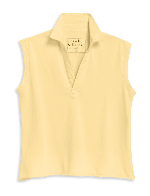 OLIVIA Lemon Yellow, Vintage Jersey, view 4