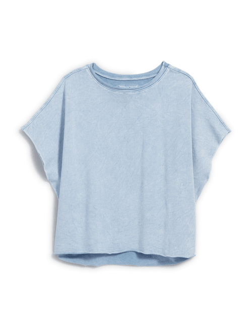 OLIVE Mineral Blue, Triple Terry, front view