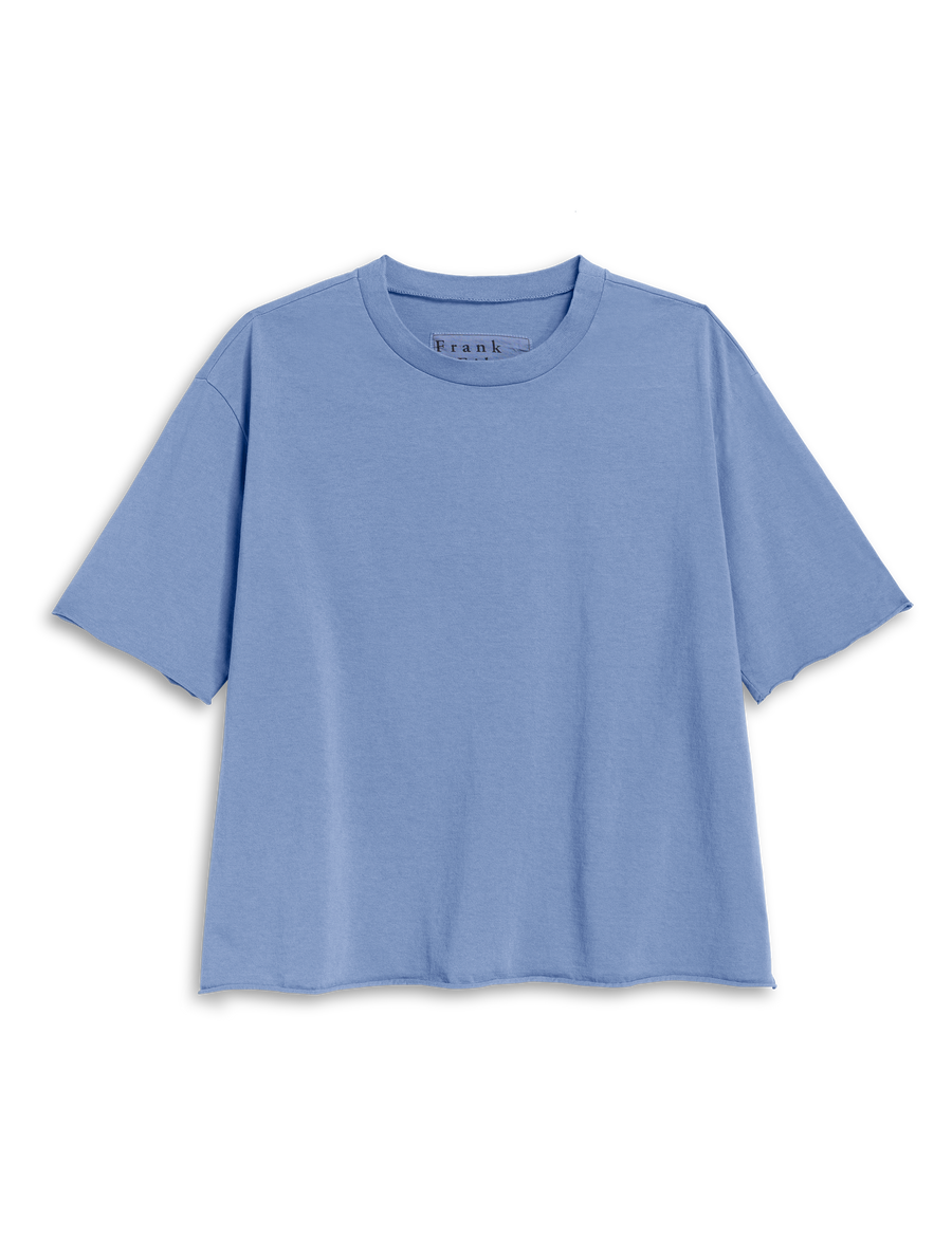 Perry, NYC Crewneck Tee, Blue | Frank & Eileen