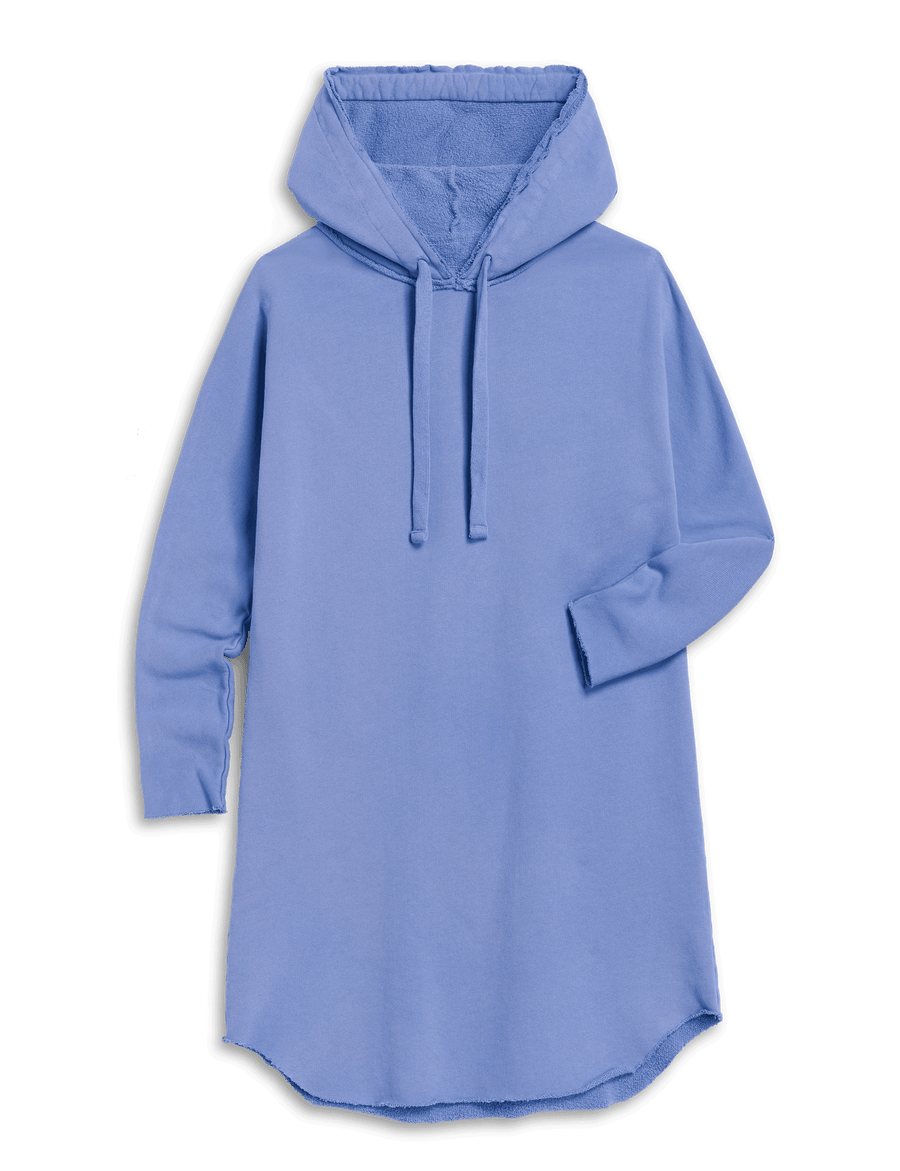 Mini James, Hooded Dress, Blue Frank & Eileen