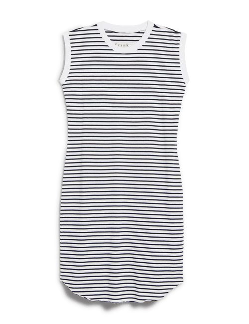 MINI CORY Navy French Stripe, Vintage Jersey, view 6