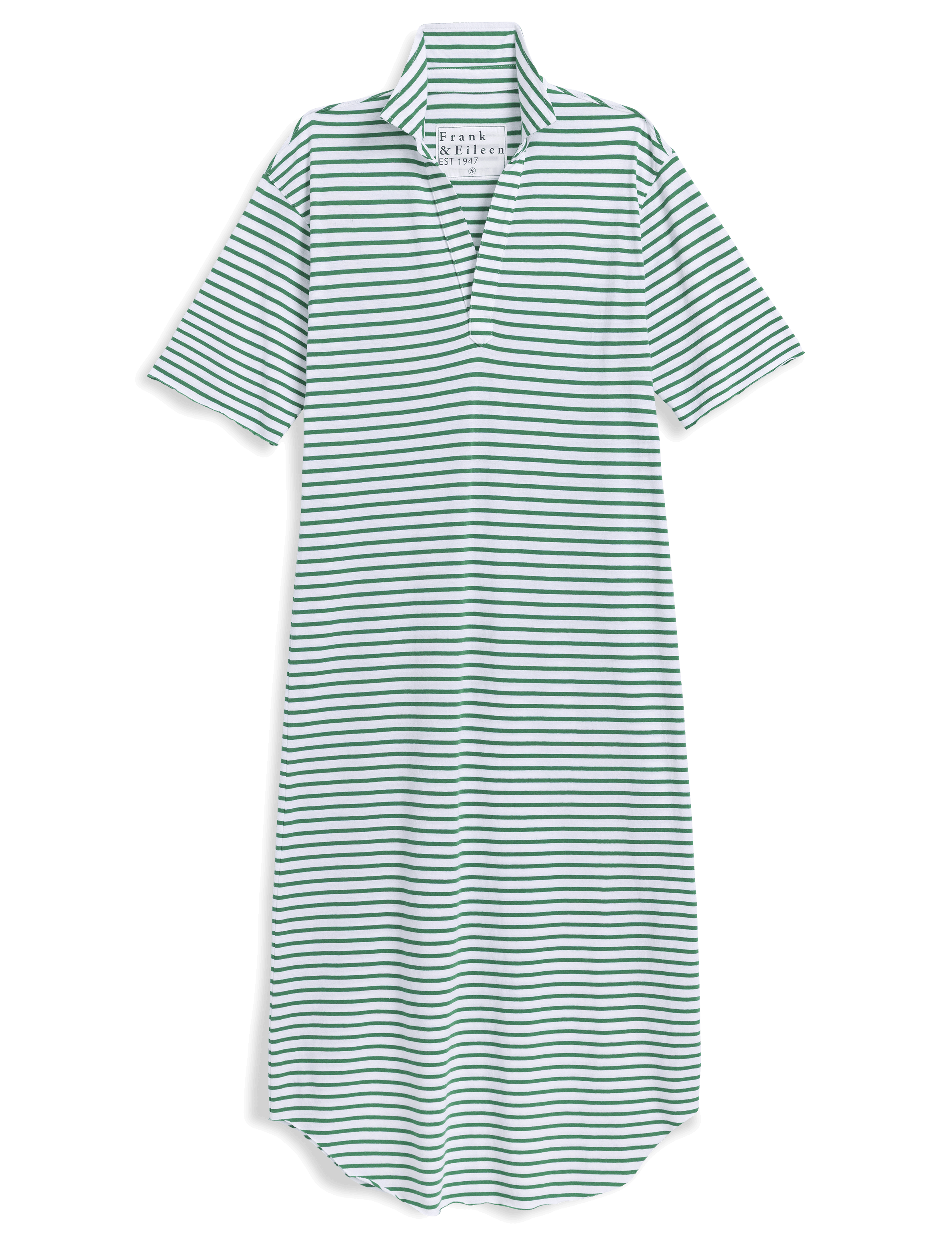 EMMA Green and White Stripe, Vintage Jersey, view 6