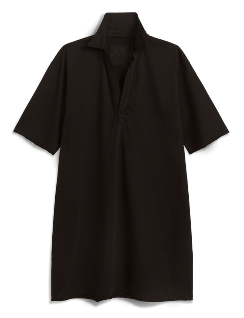 Black dress on a transparent background, view 4