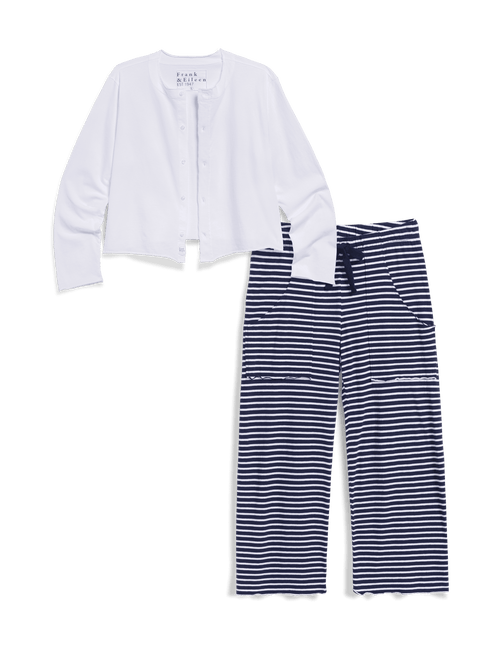 OAHU TRAVEL SET White and Yacht Stripe, view 6