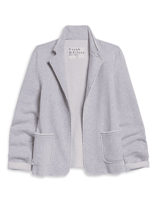 DUBLIN Gray Melange, Triple Terry, front view