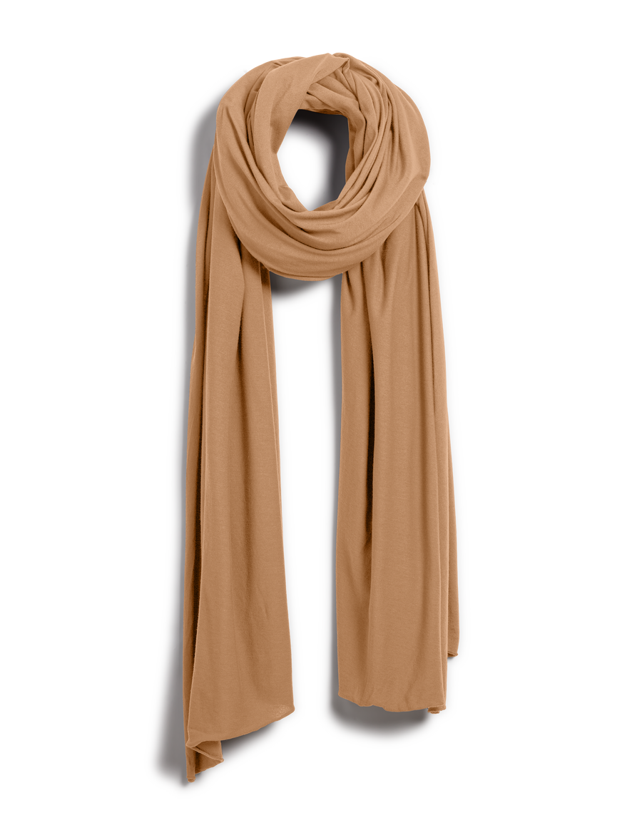 THE TRAVEL SCARF Camel