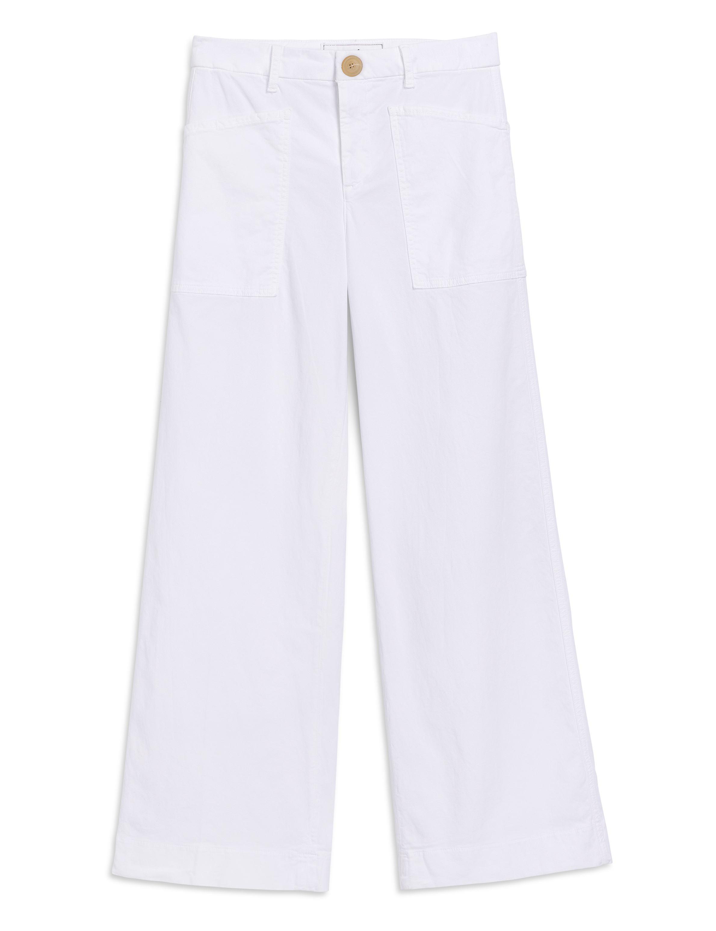 LIMERICK White, Italian Peached Twill