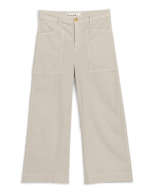 Beige pants on a transparent background, view 5