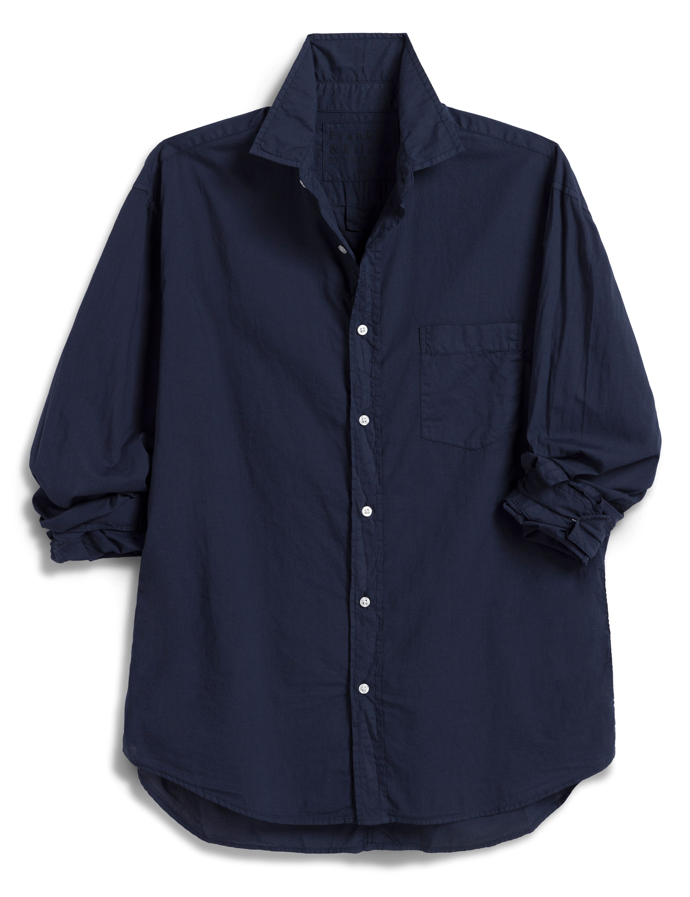 Luke, Men's Button-Up Shirt, Blue Wash Denim | Frank & Eileen