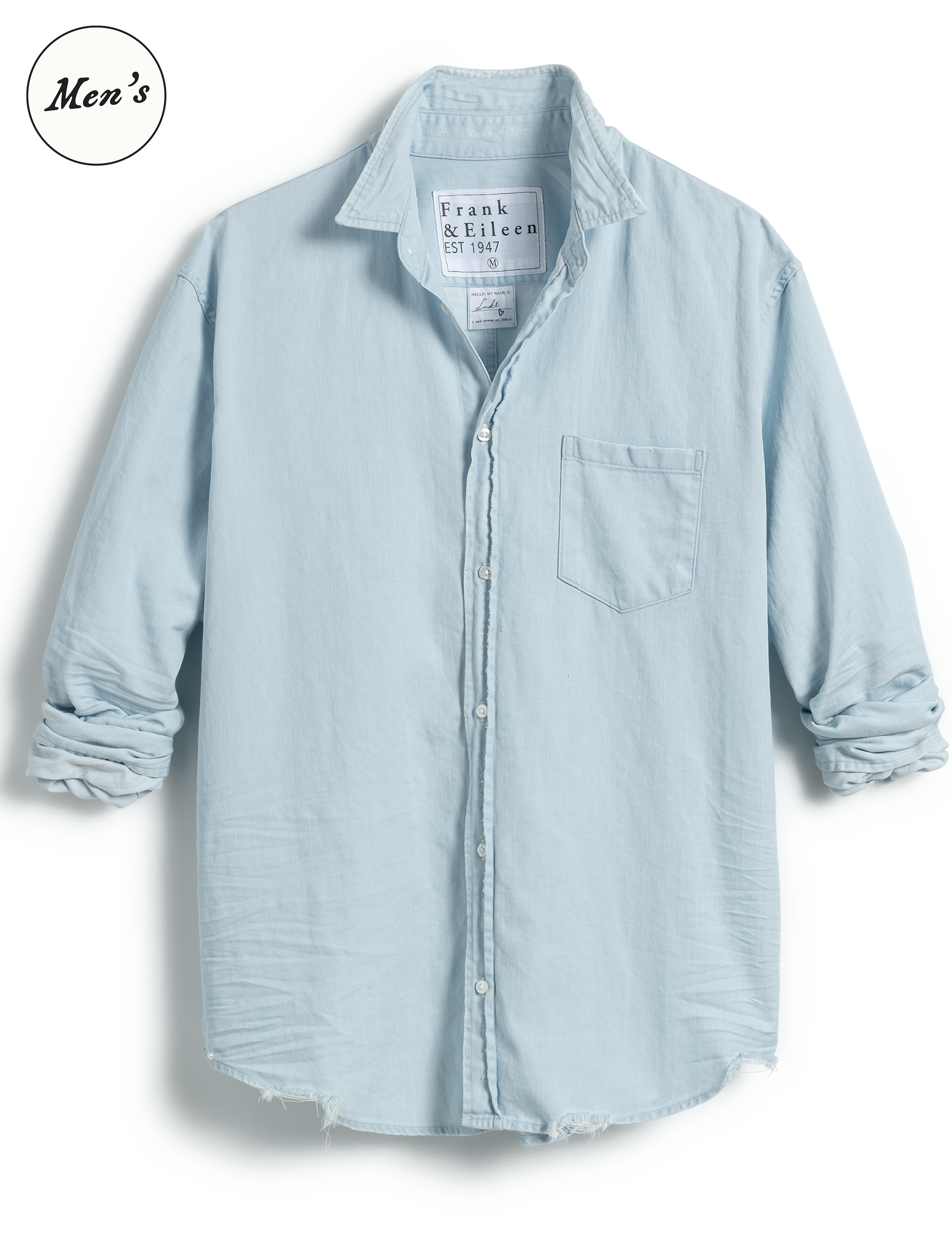 LUKE Classic Blue Tattered Wash, Famous Denim