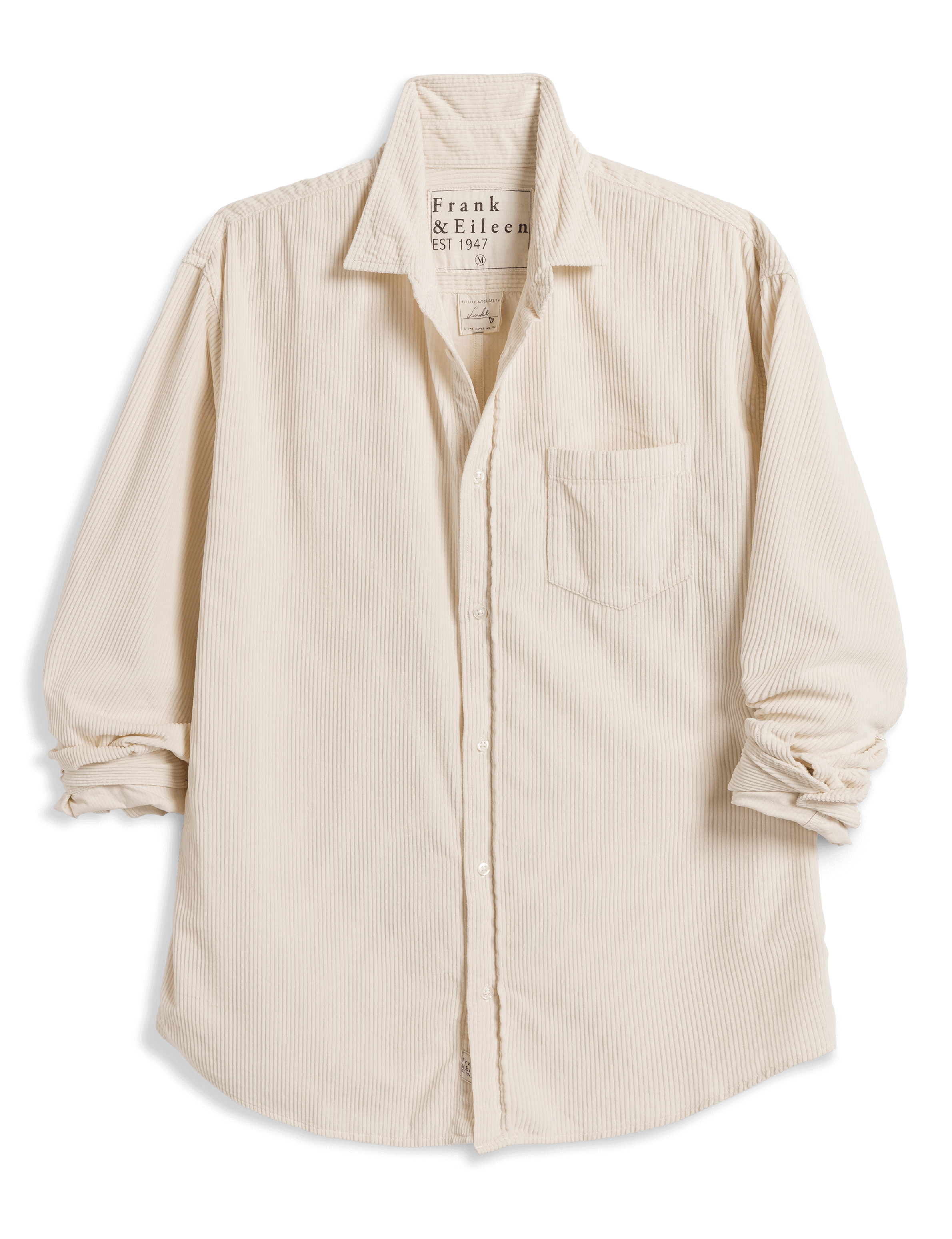 Luke, Men's Button-Up Shirt, White | Frank & Eileen