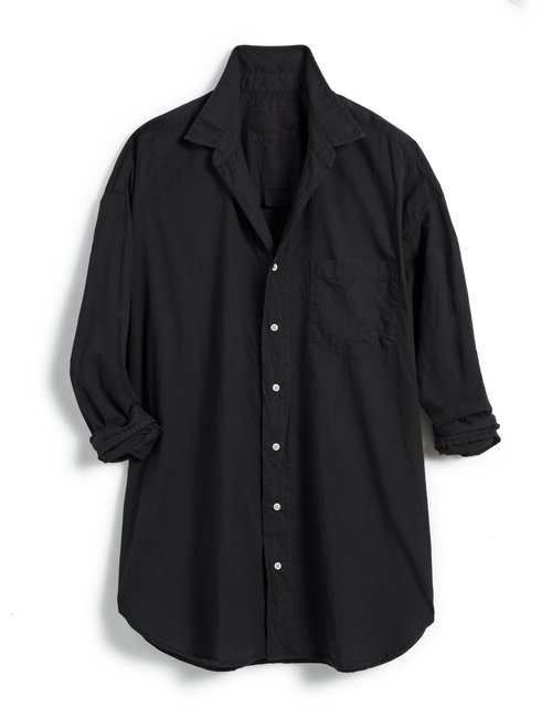 MACKENZIE Black, Organic Voile, view 4