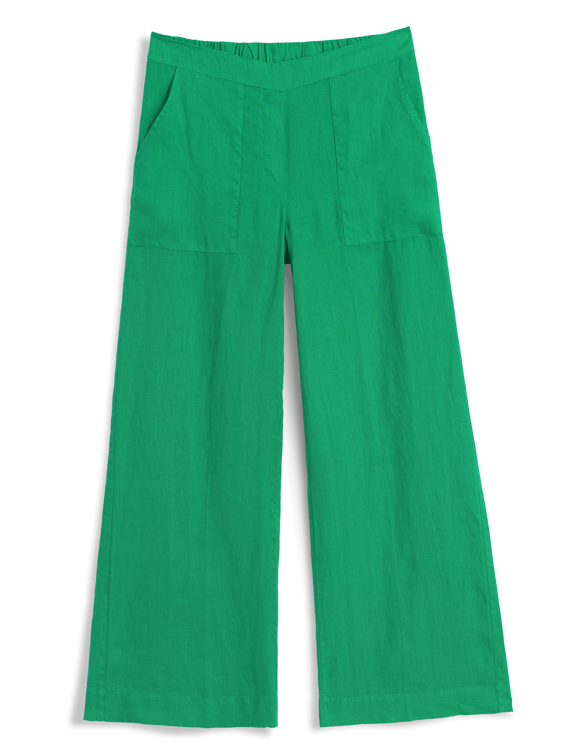 MADELINE Kelly Green, Washed Linen, view 4