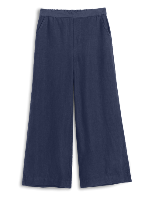 MAISIE Navy, Washed Linen, view 7