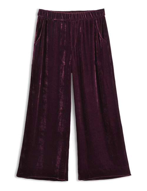 MAISIE VELVET Bordeaux, Italian Washed Velvet, view 6