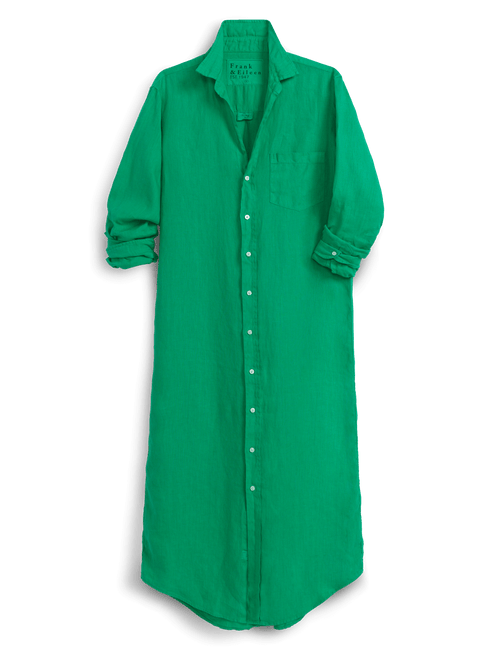 RORY Kelly Green, Washed Linen, view 6