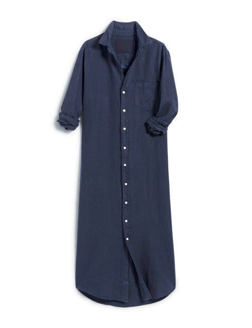 RORY Navy, Washed Linen, view 4