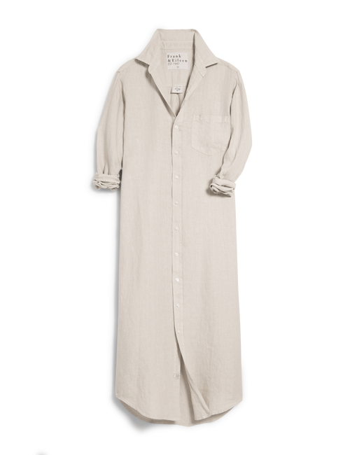 Frank & Eileen Rory Sand, Washed Linen Tan L
