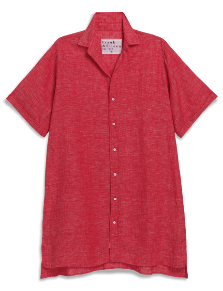 frank and eileen linen dress & ROSEMARY Red, Italian Classic Red XS Baby Shower Sweater Dresses221226 Rosemary brings short sleeves Lace Hem T-Shirt Dress Color:Black Print*