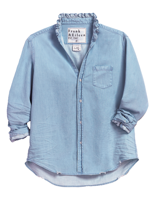 EILEEN RUFFLE Classic Blue Wash, Famous Denim, view 6
