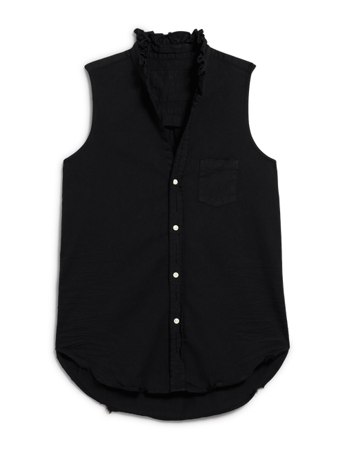 FIONA RUFFLE Black, Famous Denim, view 4