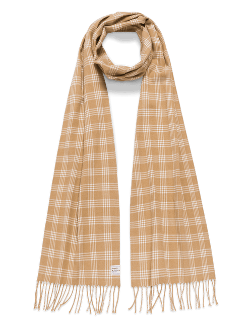 NOELLE Camel Plaid, front view