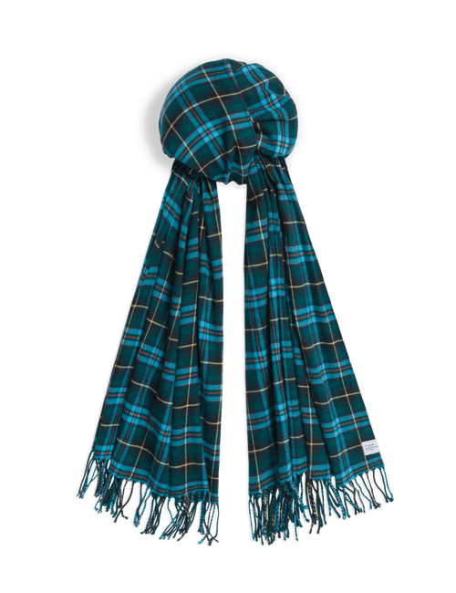 NOELLE Blue and Green with Yellow Plaid, view 4