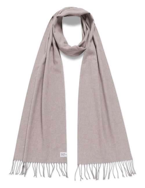 NOELLE Gray Camel, Italian Flannel, front view