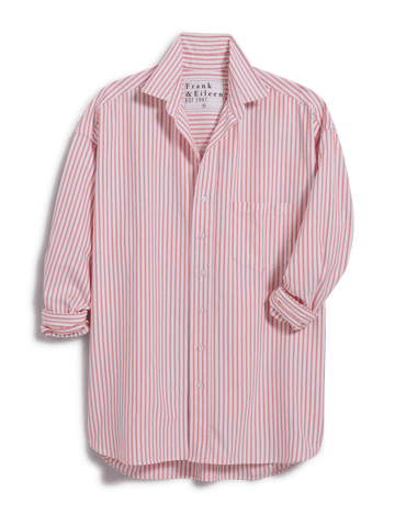 Shirley, Oversized Button-Up Shirt, White | Frank & Eileen Shirley, Oversized Button-Up Shirt, White | Frank & Eileen