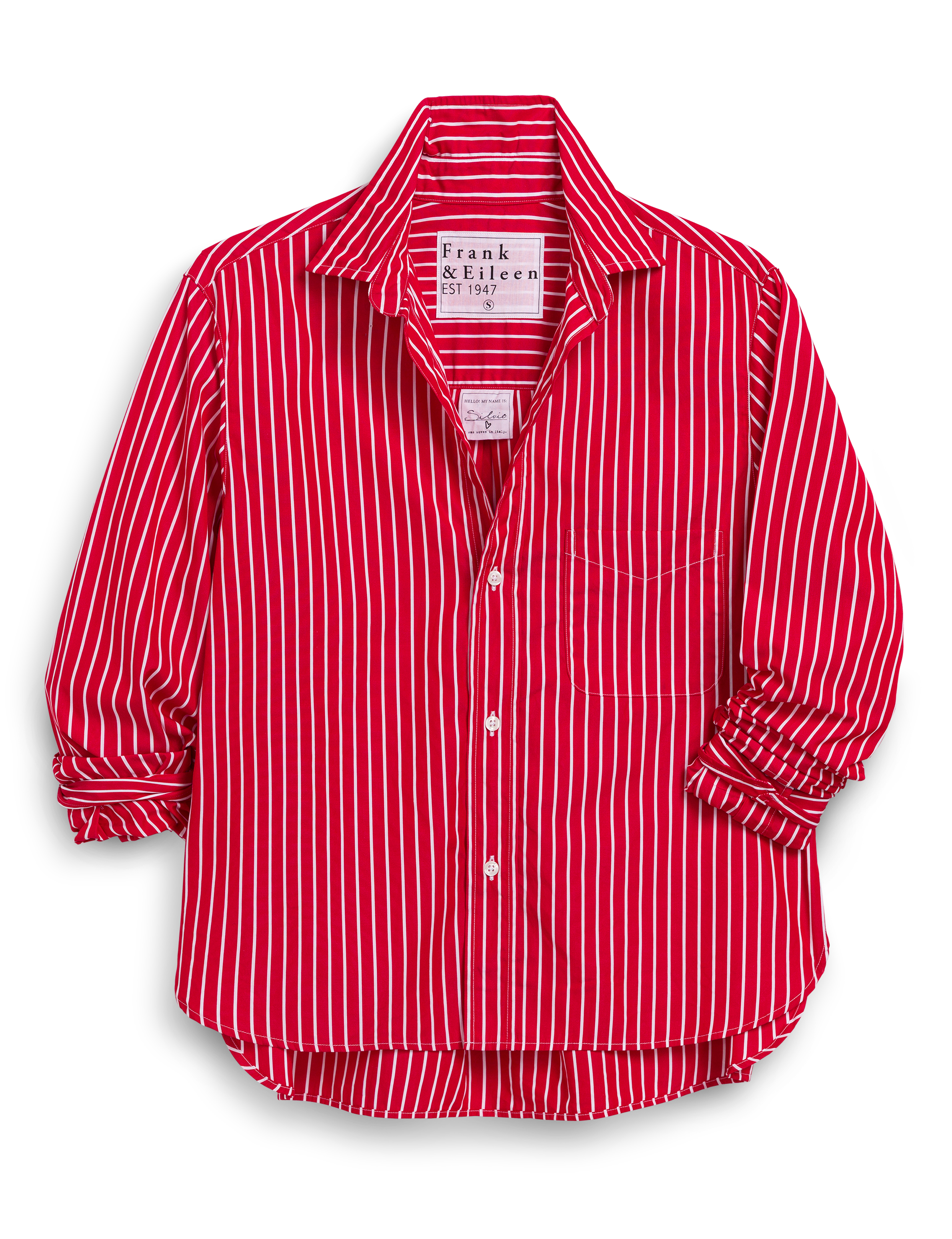 SILVIO Red Stripe, Superluxe, front view