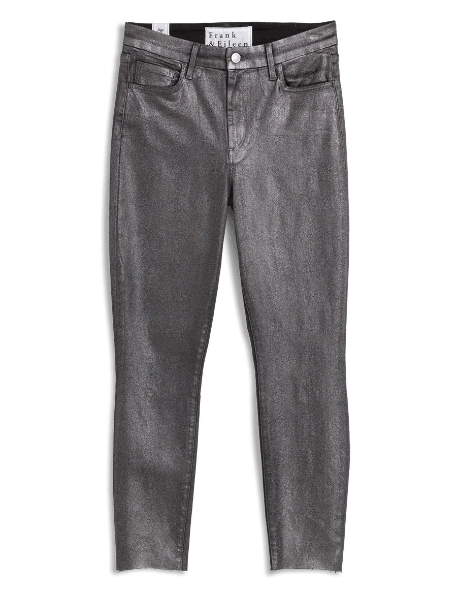 SLIGO Platinum Glitter Wax, Italian Waxed Denim