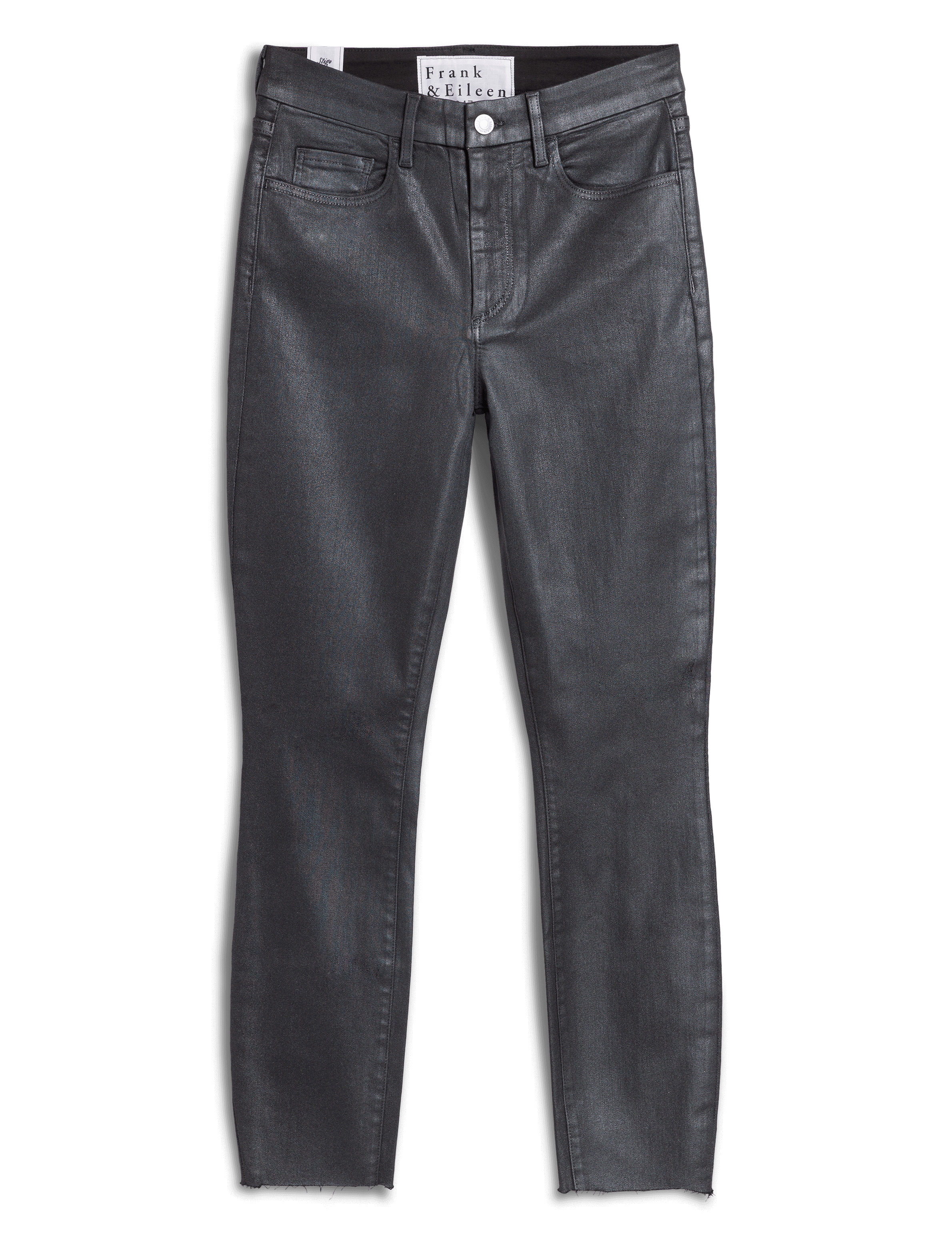 SLIGO Pewter Glitter Wax, Italian Waxed Denim