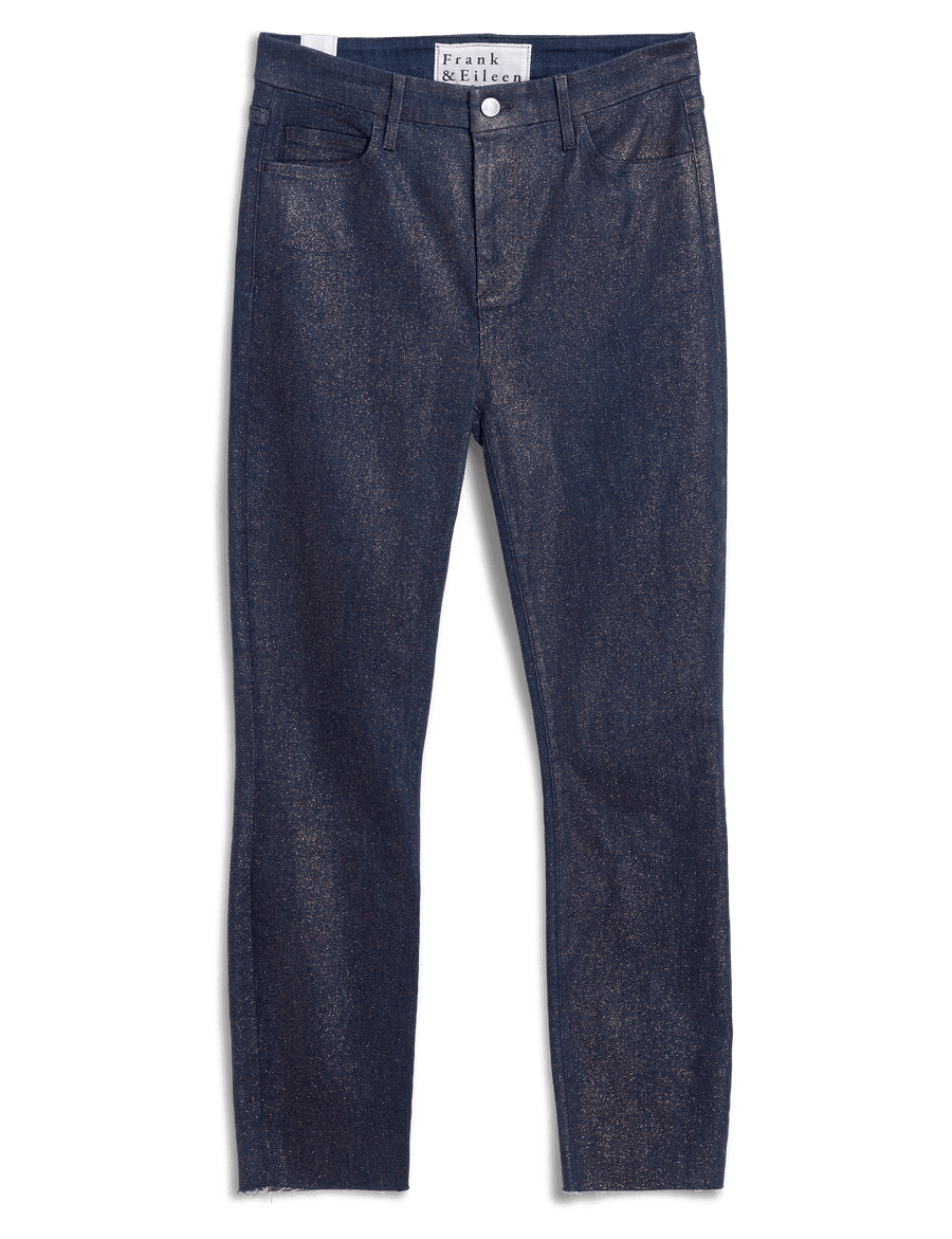 SLIGO Rinse with Gold Glitter Wax, Italian Waxed Denim