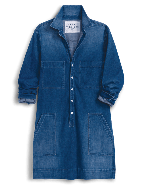 IRELAND DRESS 1984 Wash, Italian Dream™ Light Denim, view 4