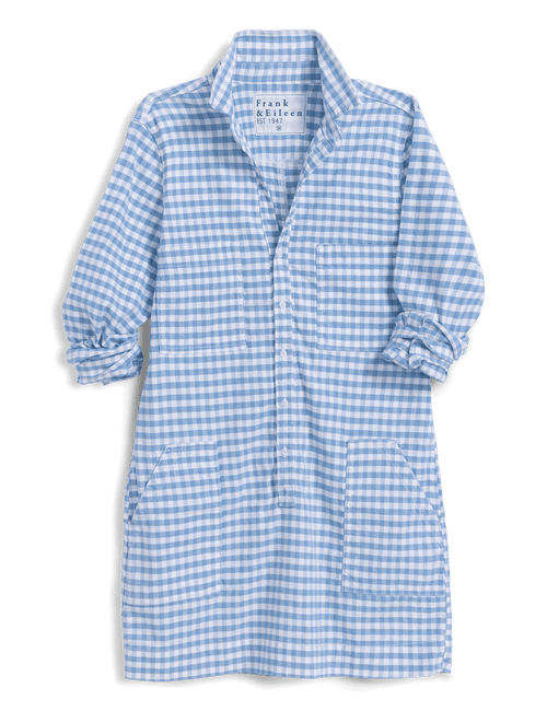 Ireland Dress, Utility Dress, Blue Check