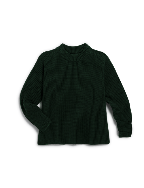 MONTECITO SWEATER British Racing Green, Pure Italian Cotton, view 6