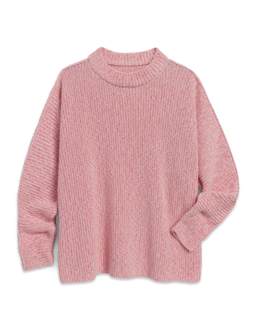 MONTECITO SWEATER Coral Reef, Pure Italian Cotton, view 6