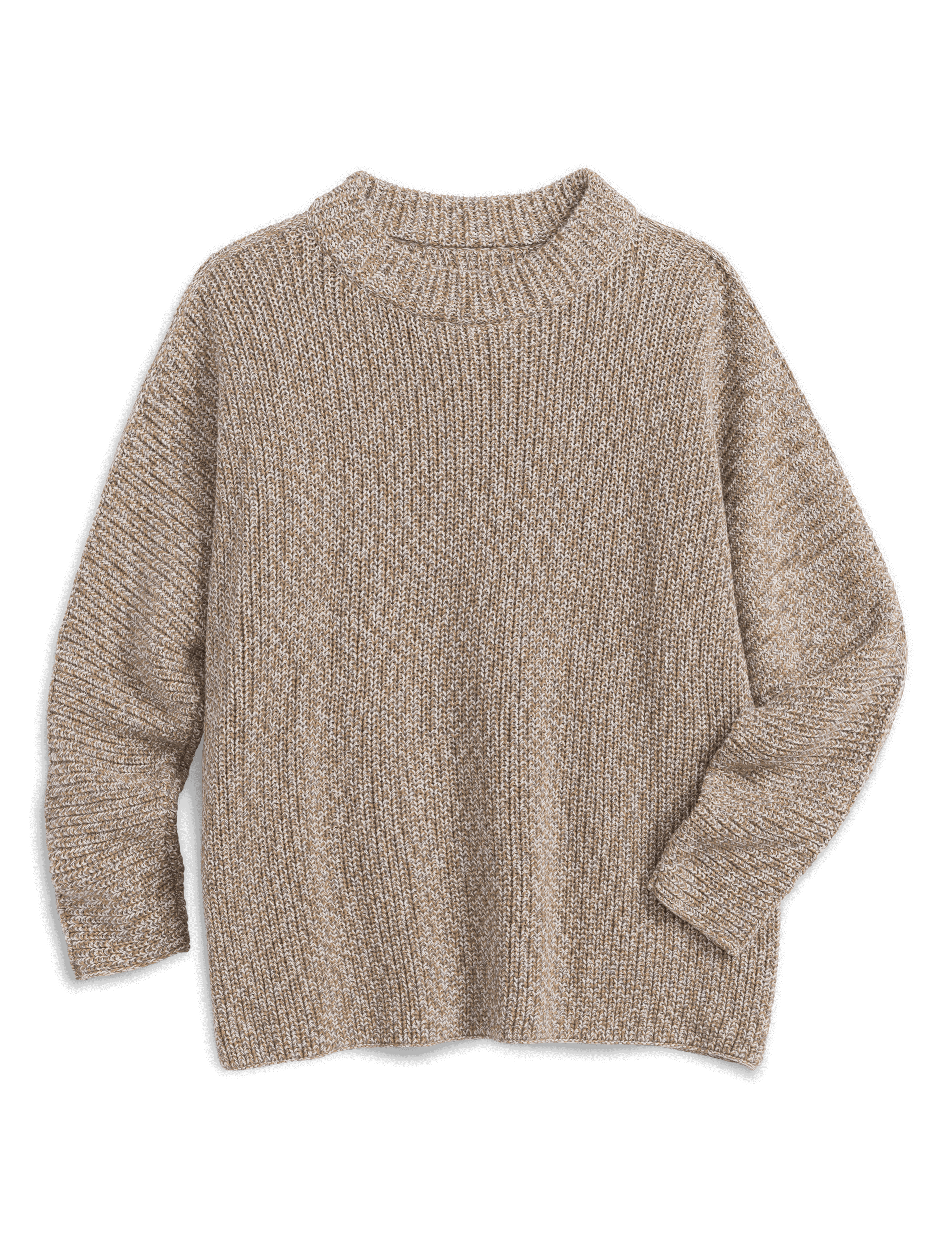 MONTECITO SWEATER Sandstone, Pure Italian Cotton