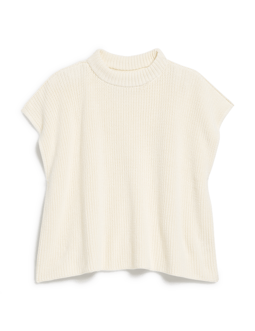MONTECITO VEST Cream, Pure Italian Cotton, view 4
