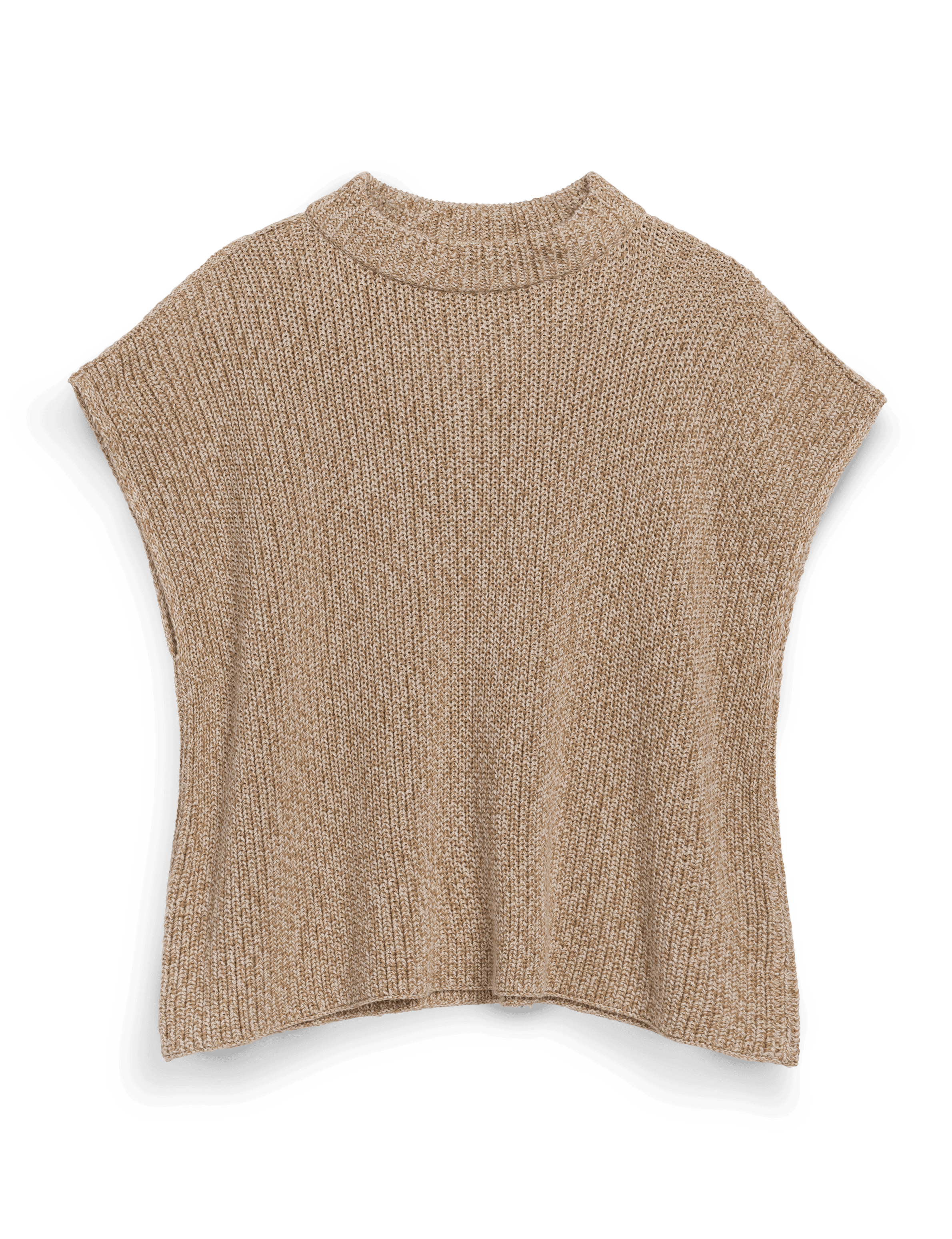 MONTECITO VEST Dune Marl, Pure Italian Cotton