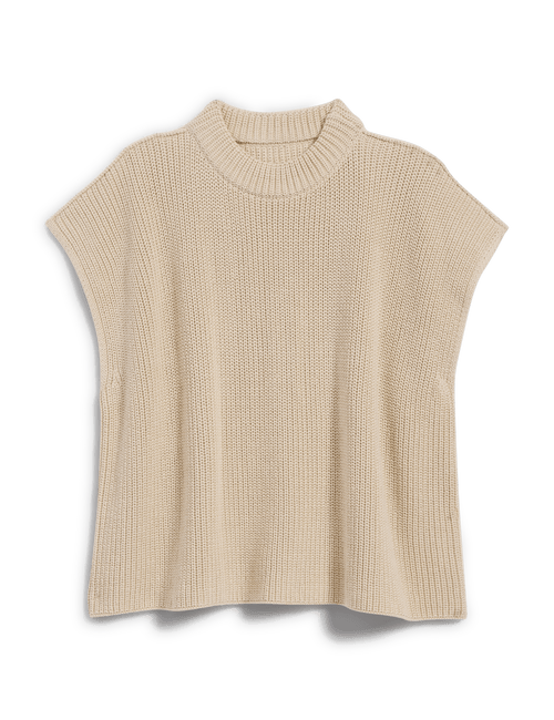 MONTECITO VEST Sand, Pure Italian Cotton, view 6